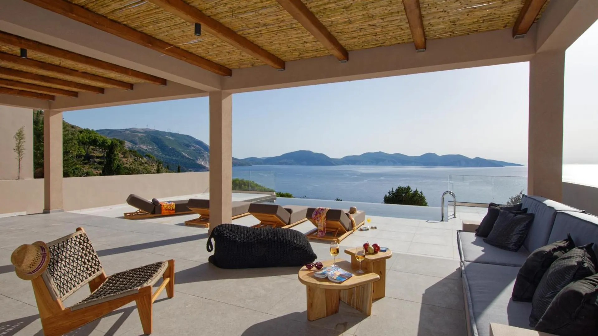 Assos Hills Infinity Exquisite 2 Bed Villa Kefalonia Asos Greece